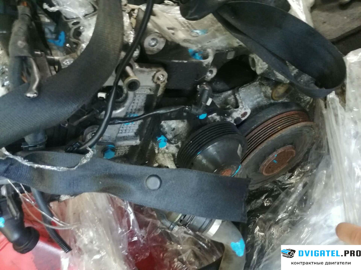 Двигатель BMW 3 F30 2012 - 2019 N47D20C 2 л., Дизель, Турбо, артикул 9211654