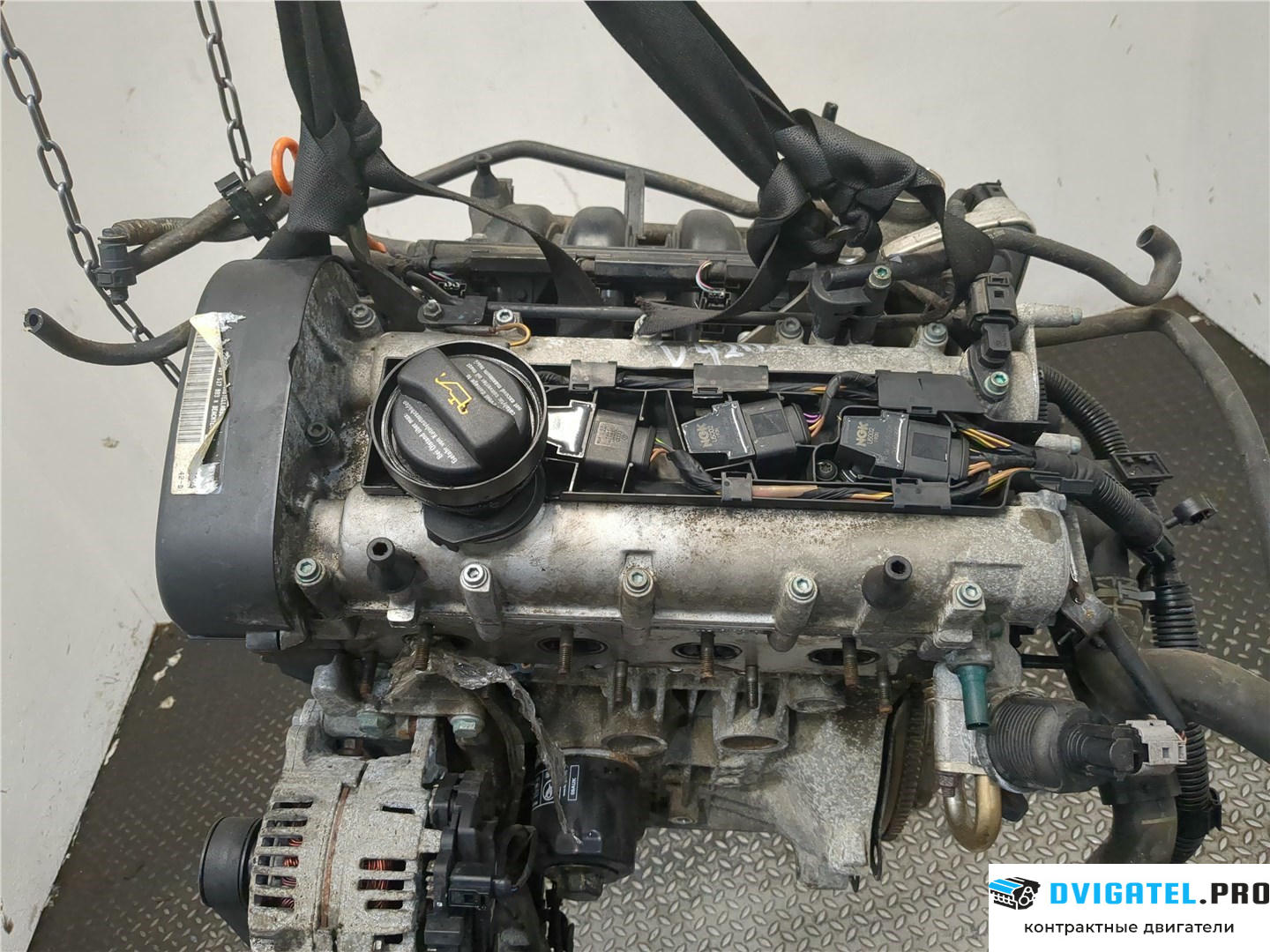 Двигатель Volkswagen Polo 2001 - 2005 BBY 1.4 л., Бензин, Инжектор, артикул 8122435