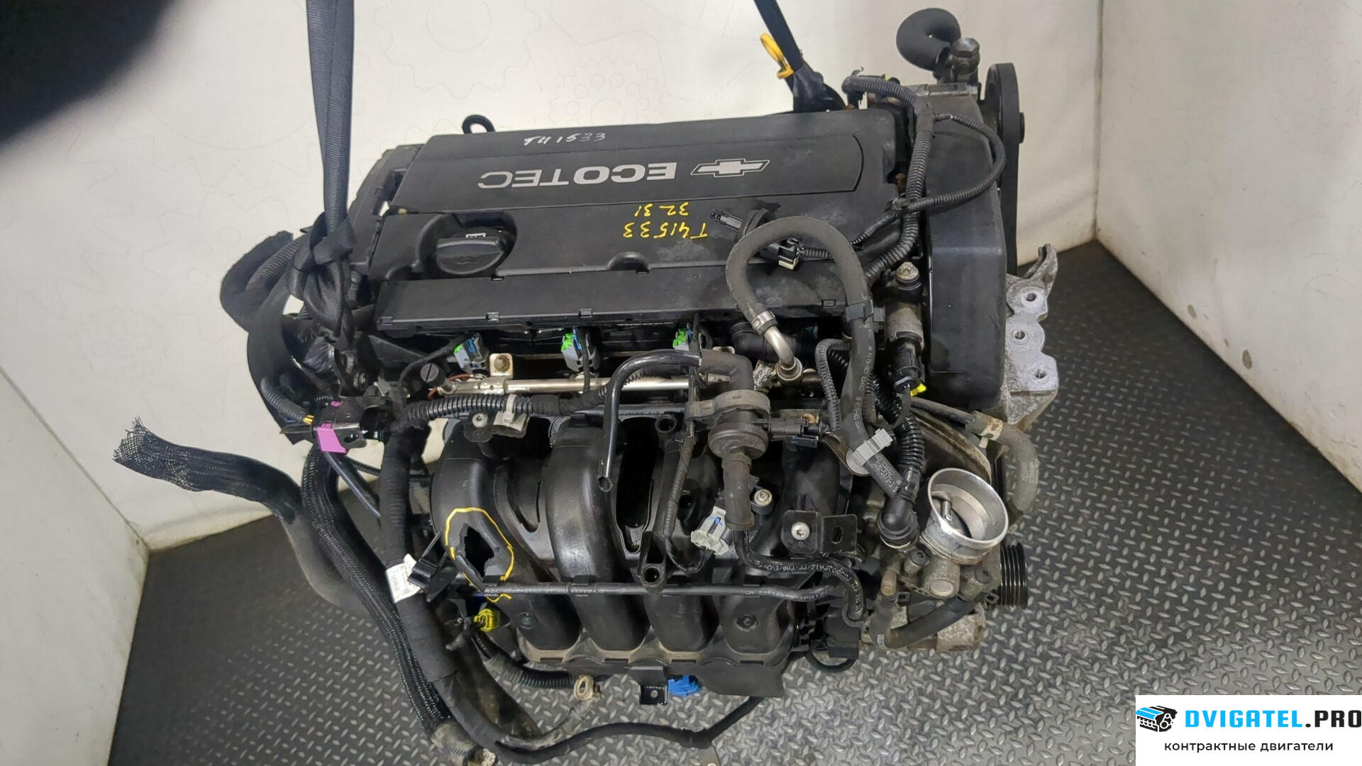 Двигатель Chevrolet Cruze 2009 - 2015 F16D4 1.6 л., Бензин, Инжектор, артикул 9065769