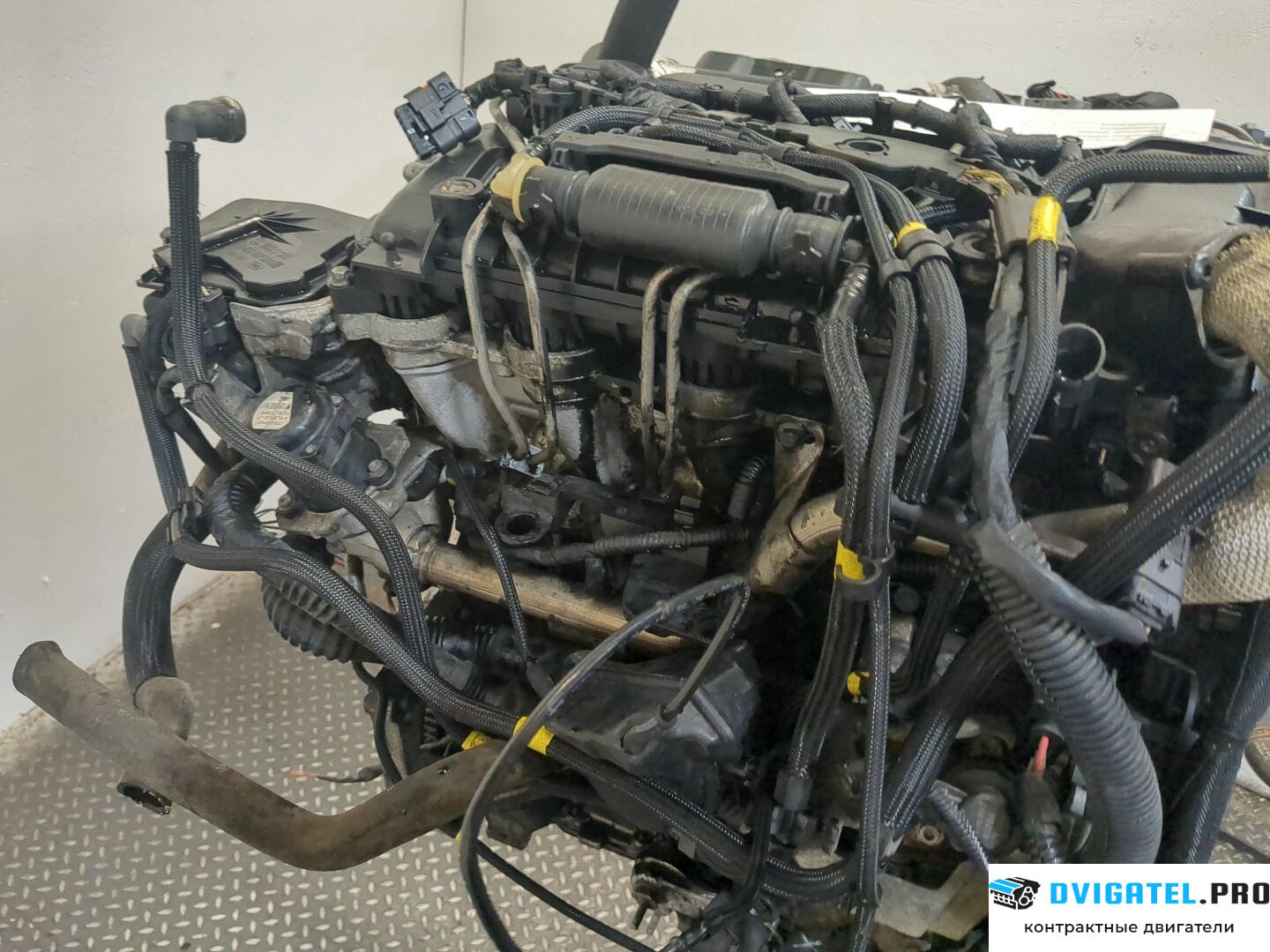Двигатель Peugeot 207 9HY, 9HZ 1.6 л., Дизель, HDI, артикул 9235544