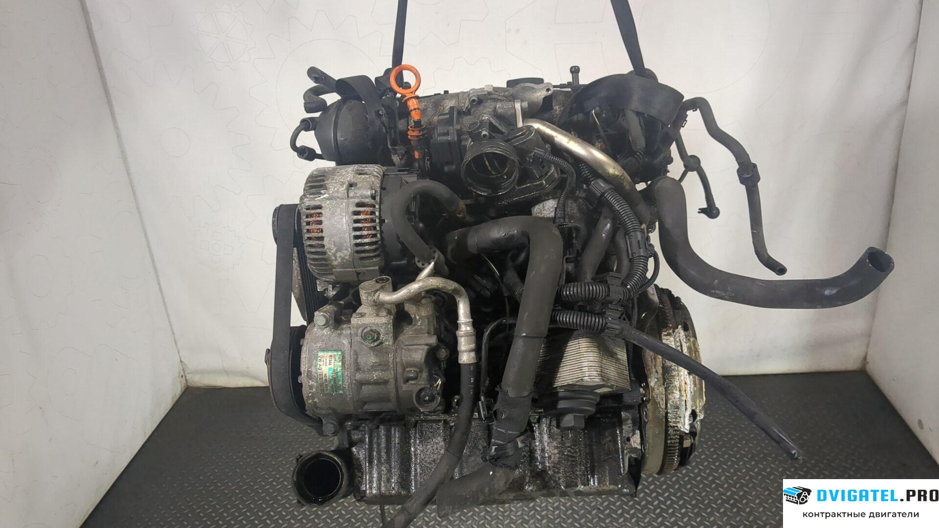 Двигатель Volkswagen Passat 6 2005 - 2010 BKP 2 л., Дизель, TDI, артикул 9003527