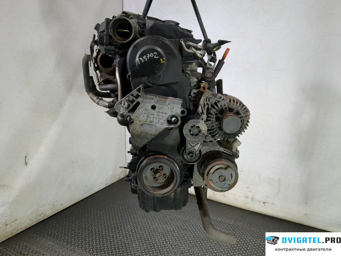 Двигатель Audi A3 8P 2004 - 2008 BLS 1.9 л., Дизель, TDI, артикул 8803634
