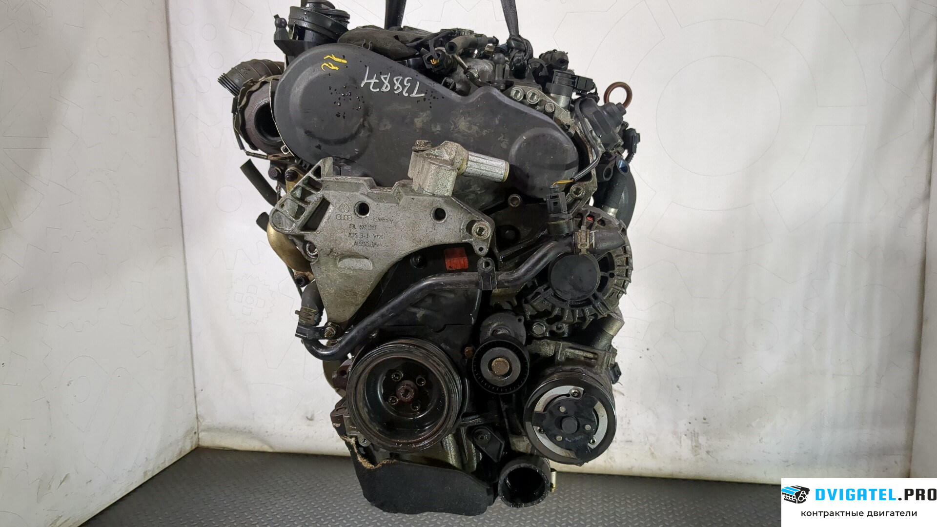 Двигатель Volkswagen Passat 6 2005 - 2010 CBBB 2 л., Дизель, TDI, артикул 8779707