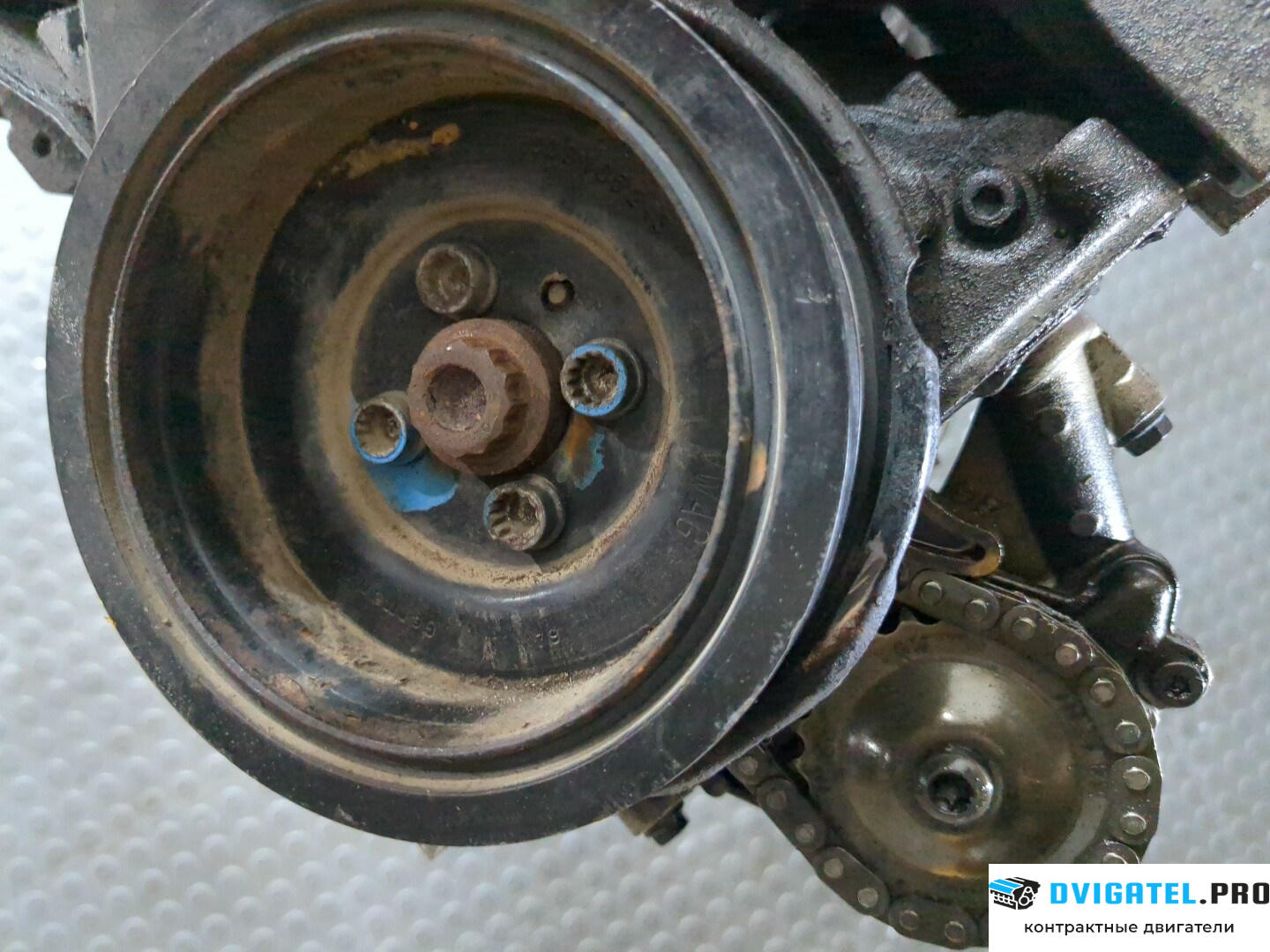 Двигатель Volkswagen Touran 2003 - 2006 BKC 1.9 л., Дизель, TDI, артикул 8234844